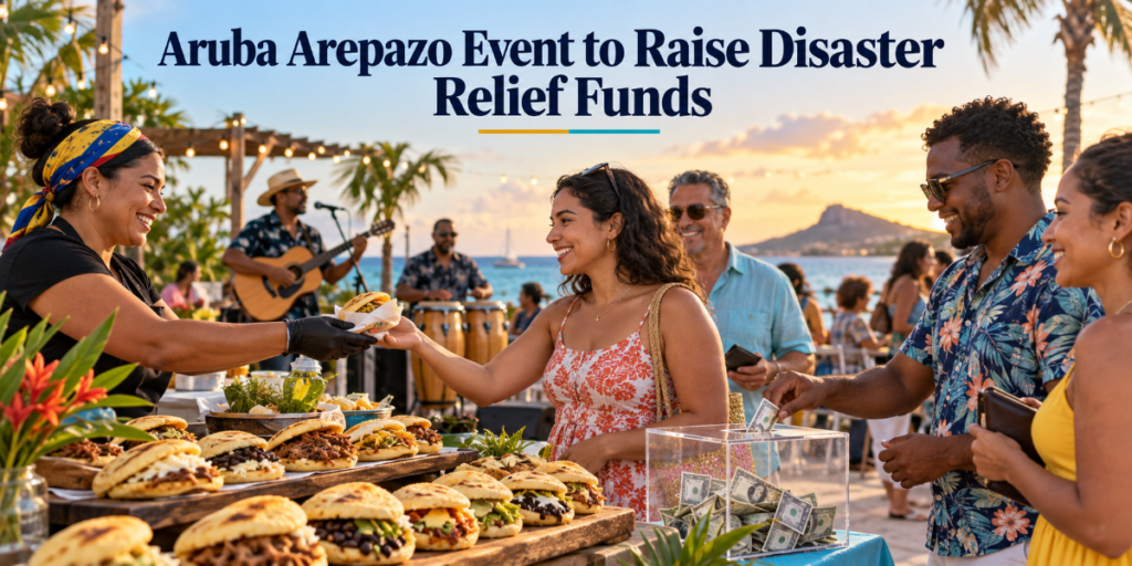 Aruba Arepazo disaster relief fundraiser