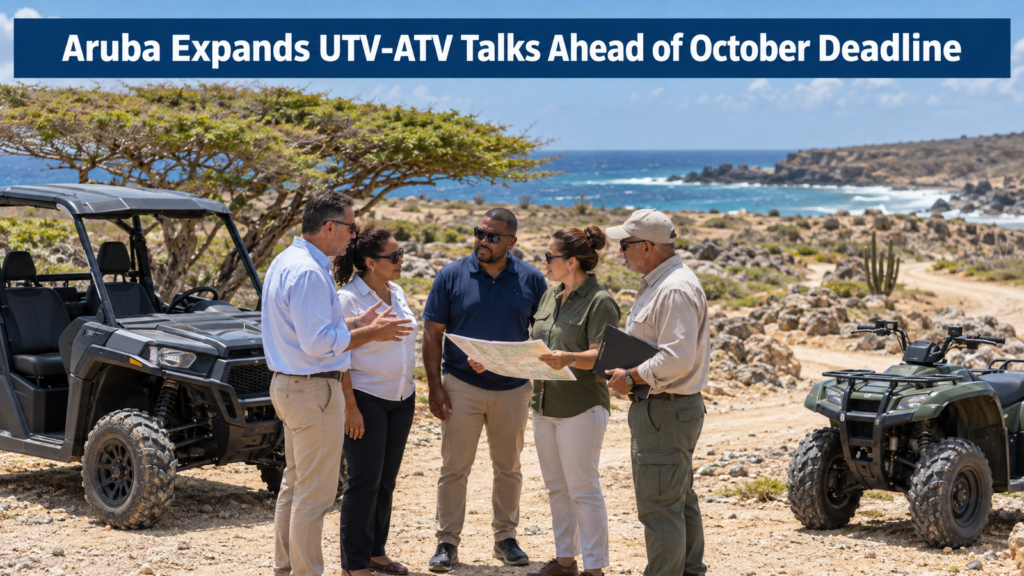Off-road vehicle discussions in Aruba ahead of the October deadline