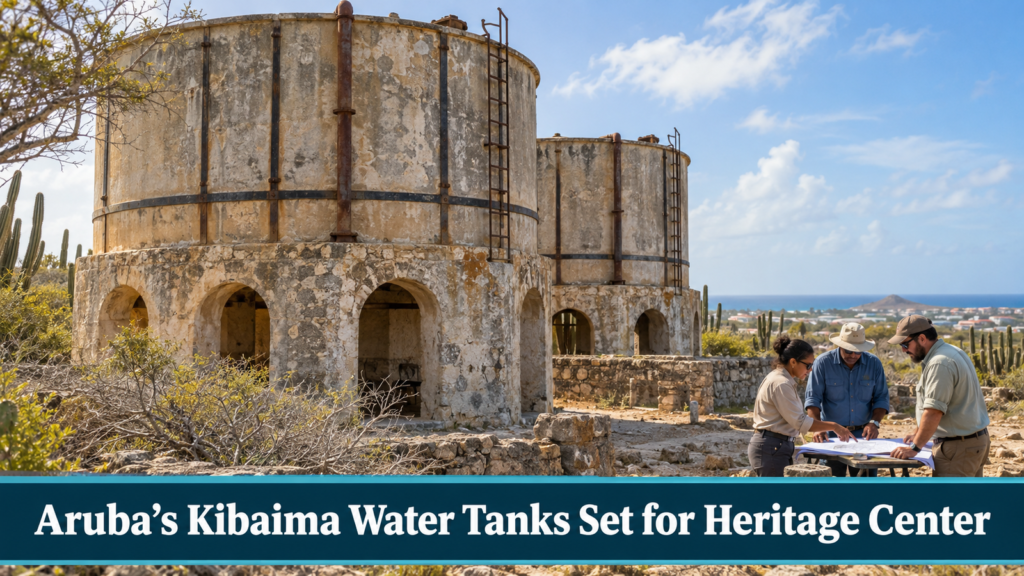 Historic Kibaima water reservoirs planned for restoration and reuse